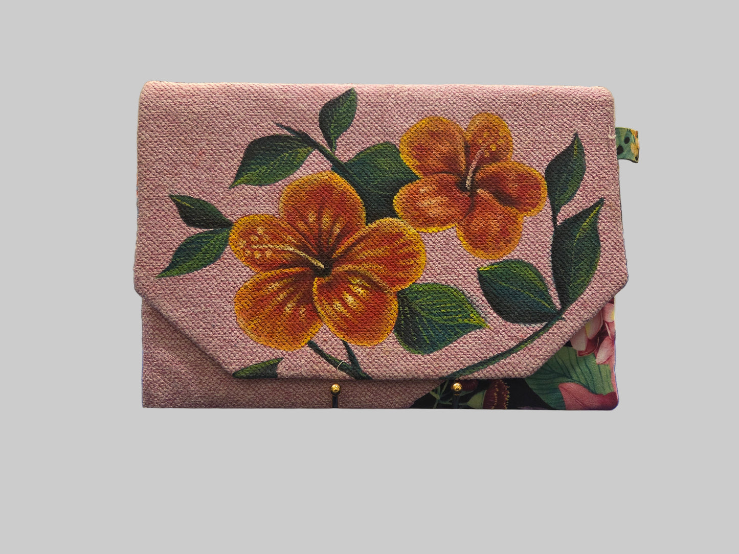 Clutch Hand Painted