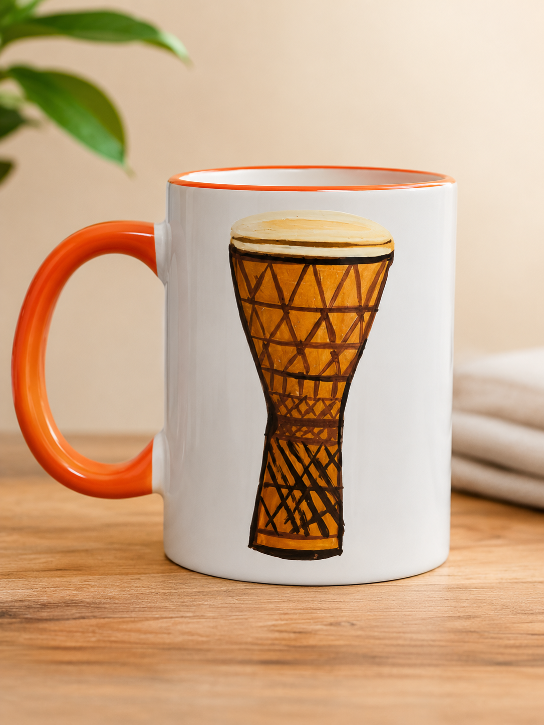 Ceramic Mug Hand Painted
