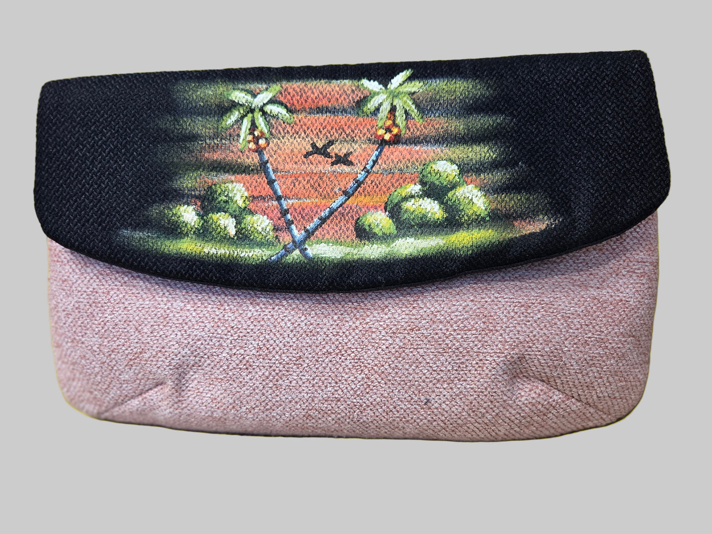 Makeup Bag Hand Painted