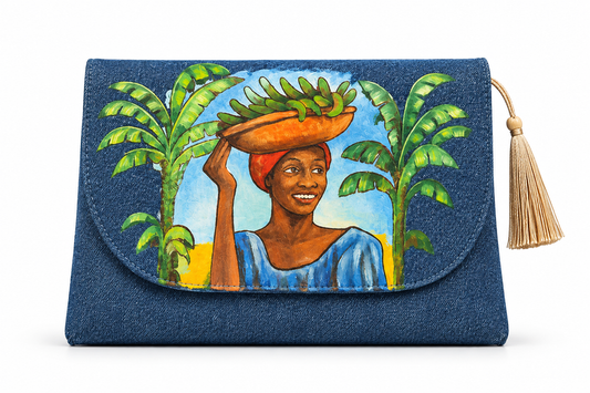 Clutch Hand Painted