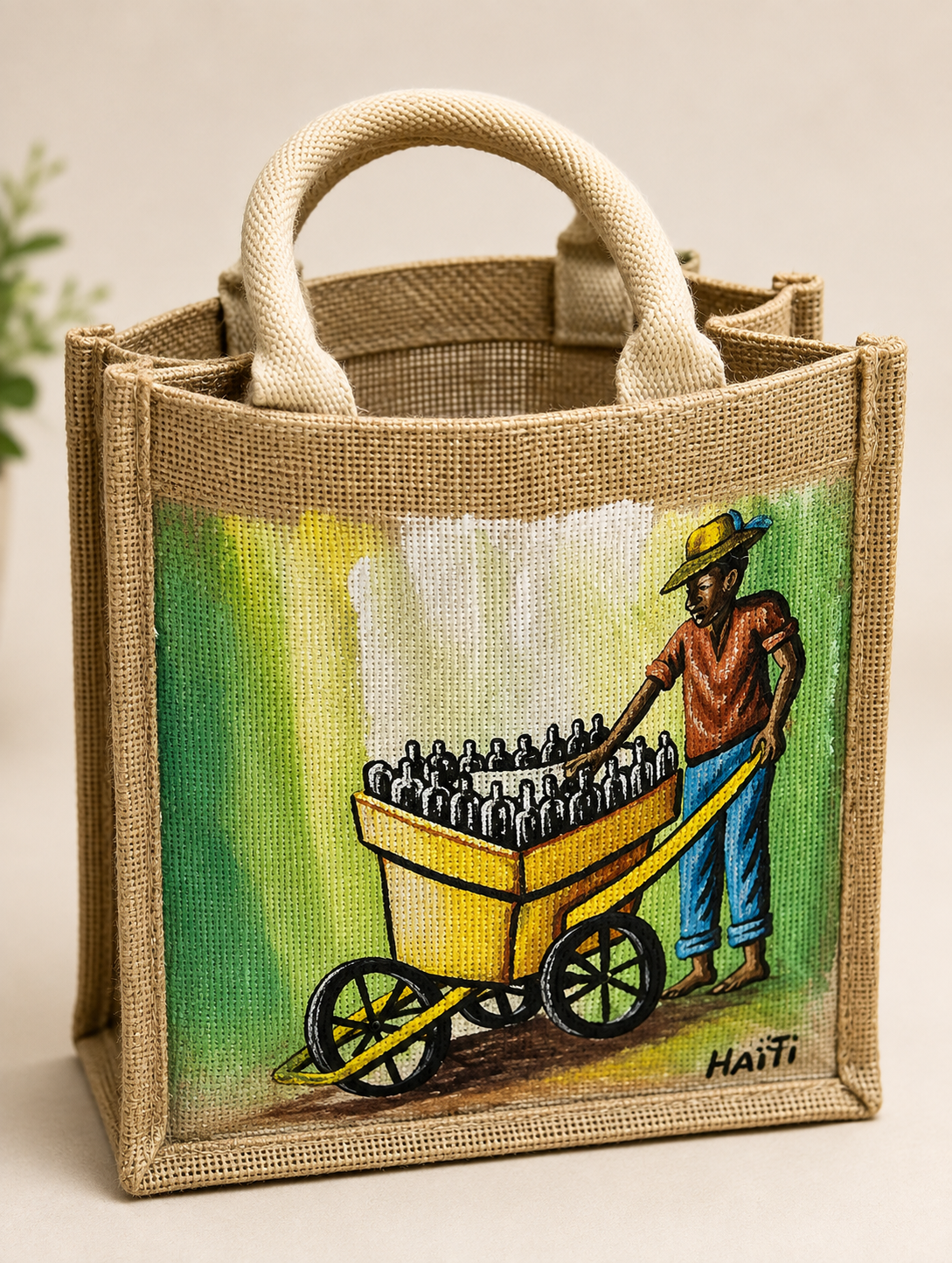 Tote Bag Hand Painted