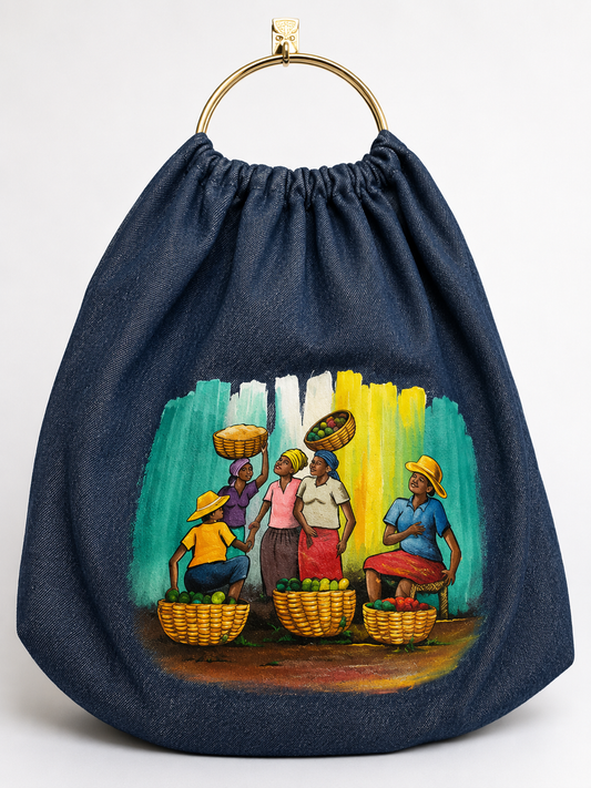 Hand-painted Handbag