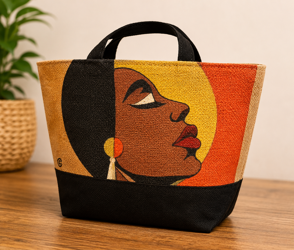 Tote Bag Hand Painted