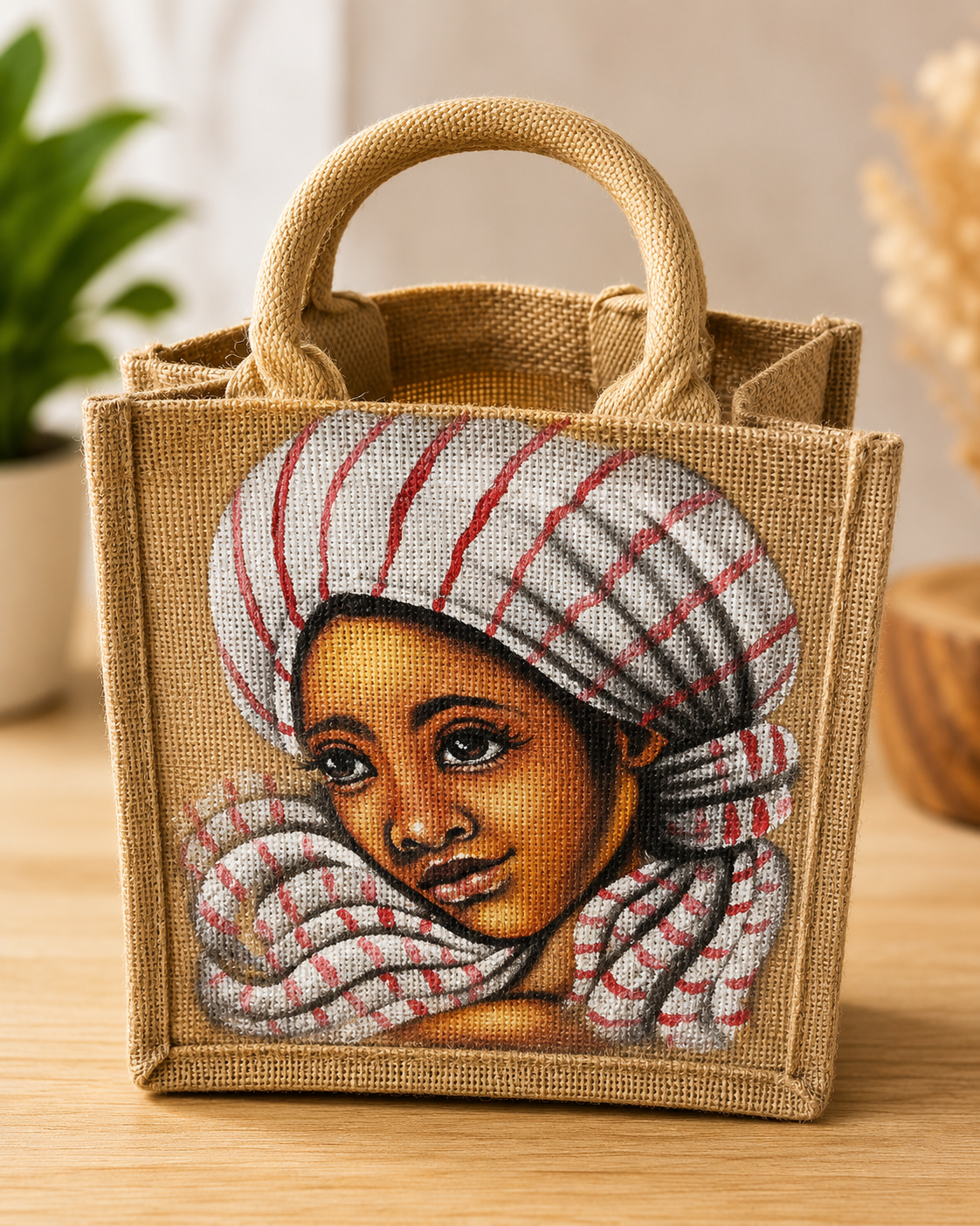 Tote Bag Hand Painted