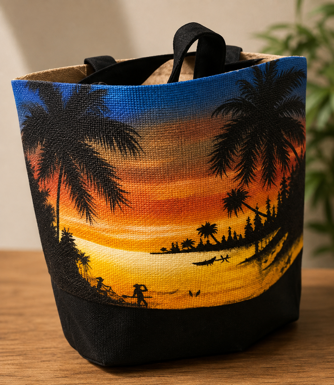 Tote Bag Hand Painted
