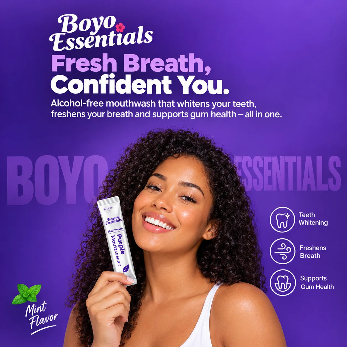 Purple Mouthwash