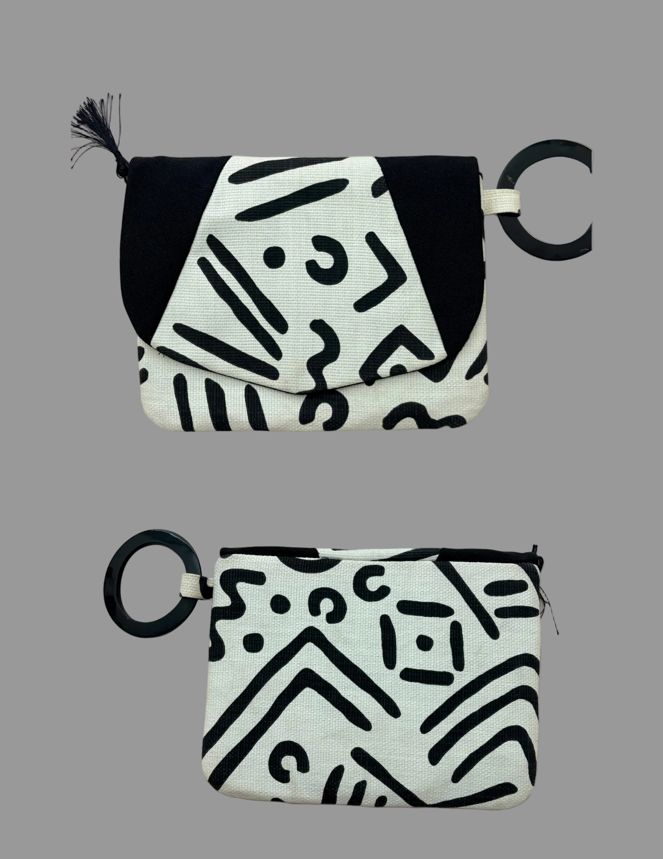 Clutch with Horn Handle