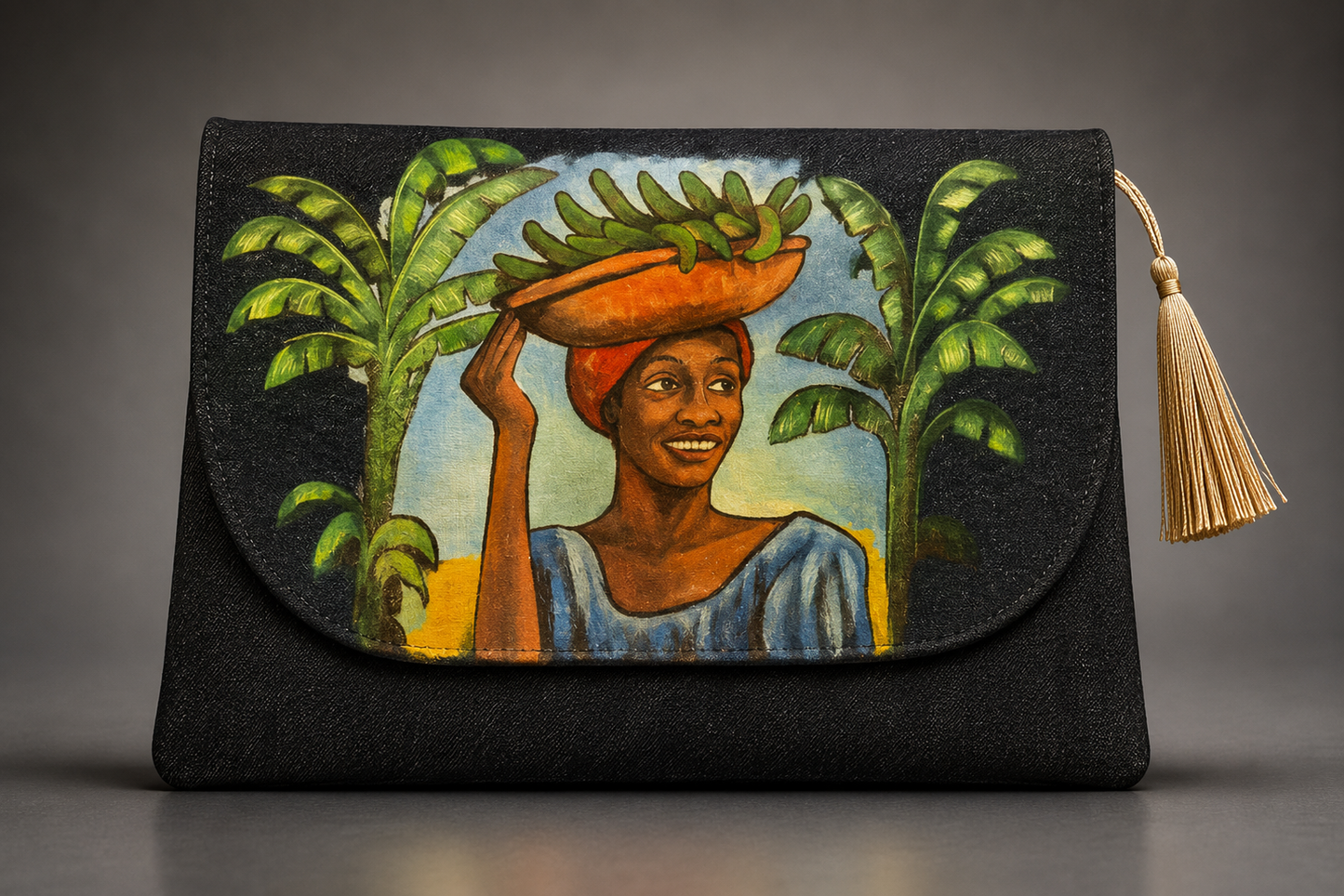 Clutch Hand Painted