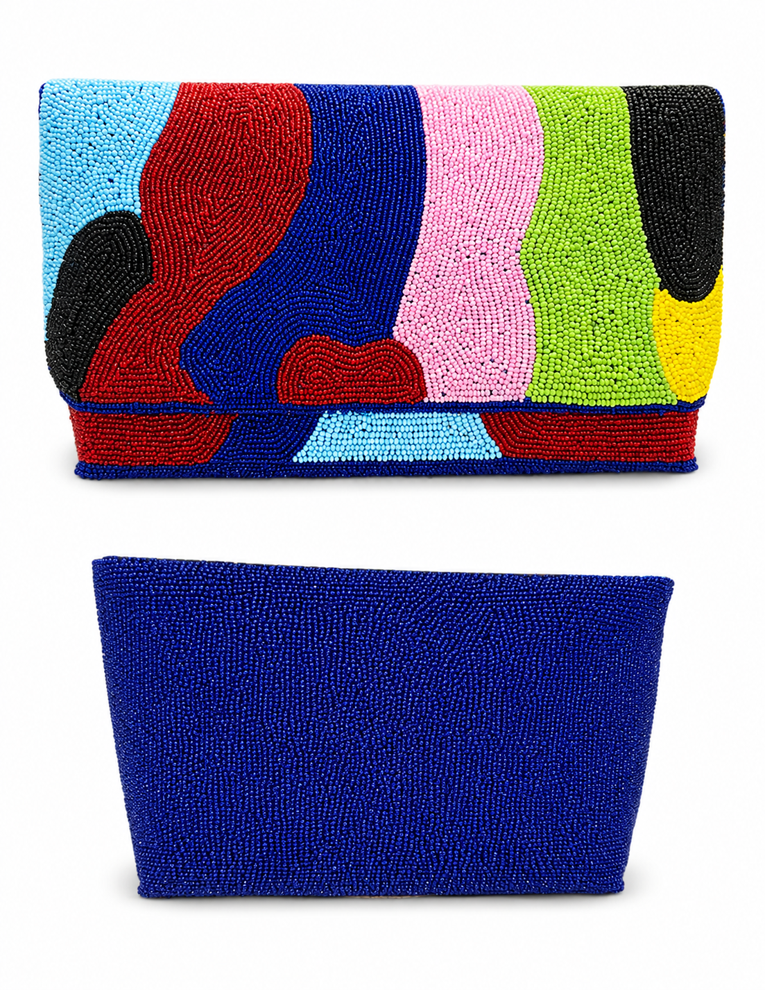 Beaded Pearl Clutch Bag