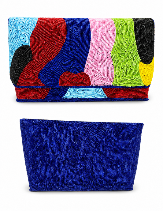 Beaded Pearl Clutch Bag