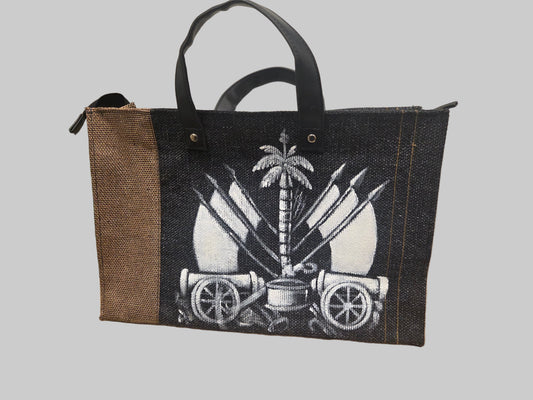 Jute Bag Hand Painted