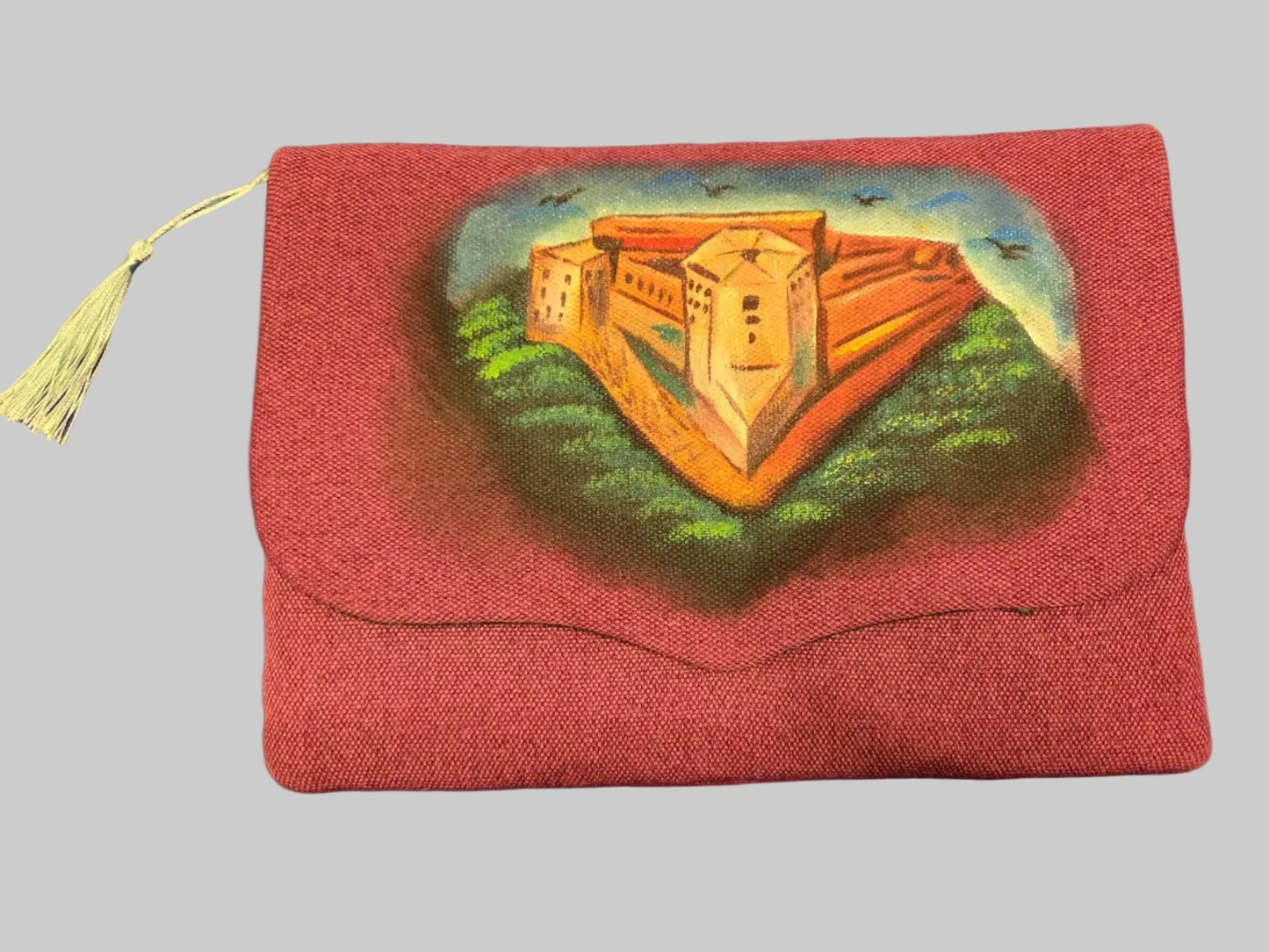 Clutch Hand Painted