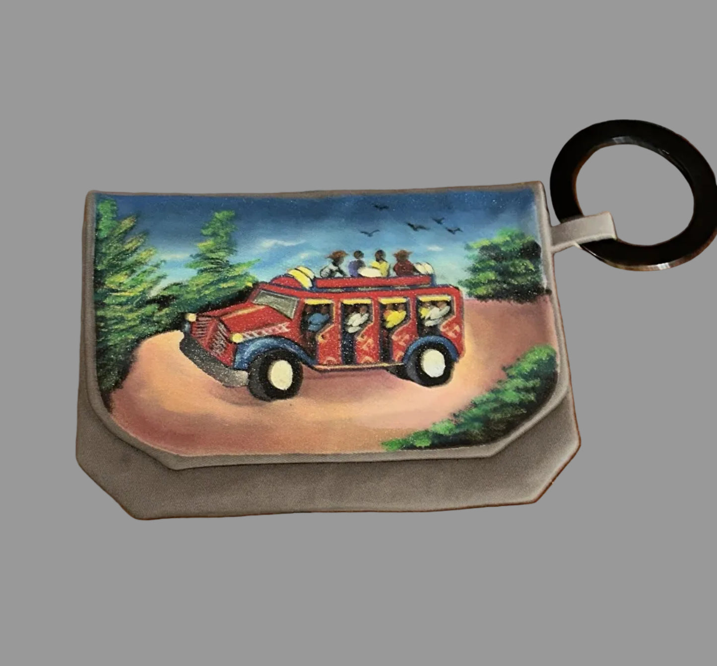 Clutch with Horn Handle