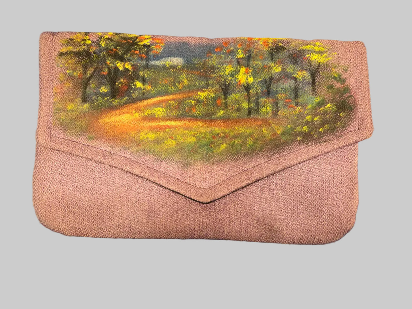 Clutch Hand Painted
