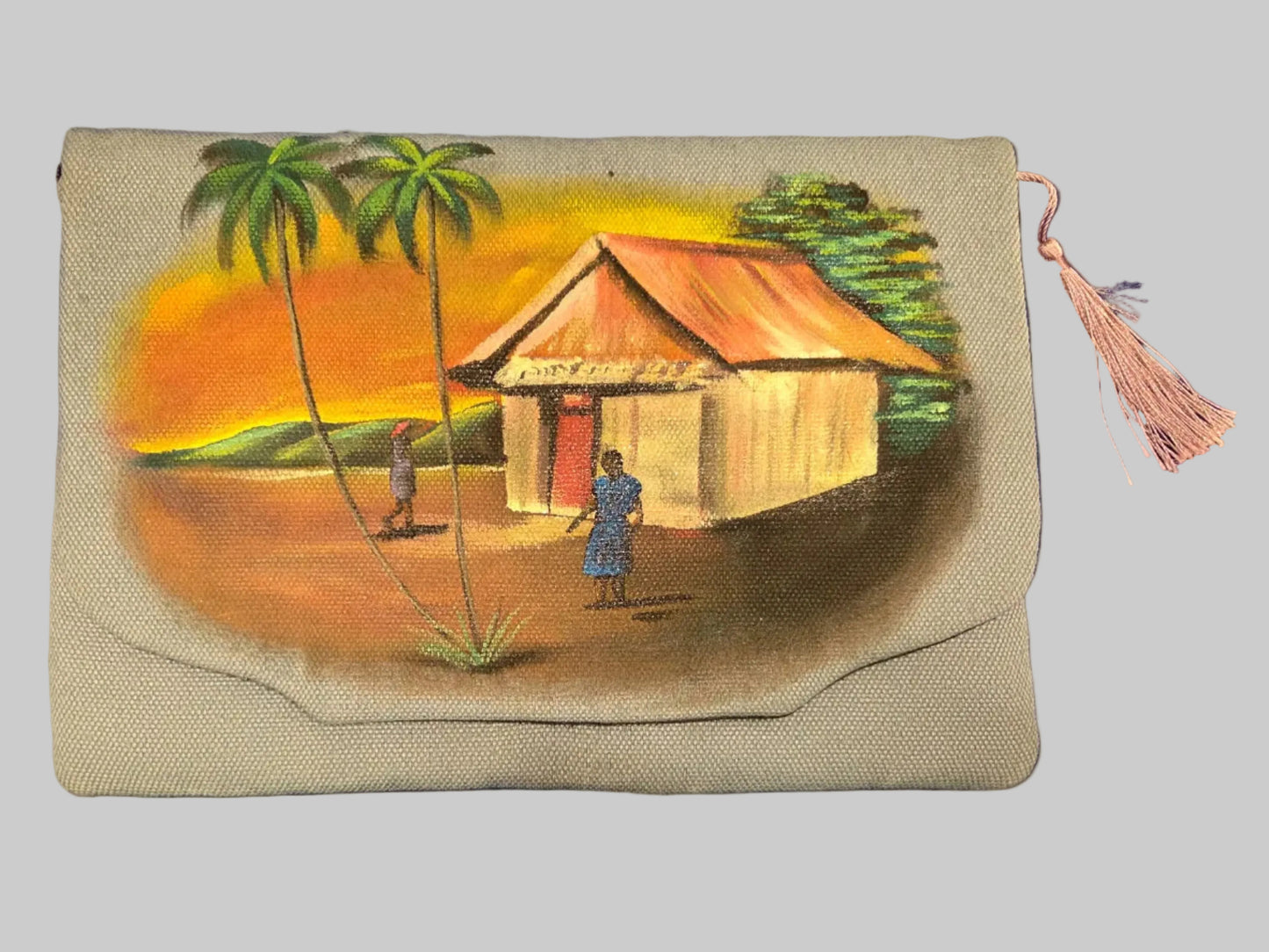 Clutch Hand Painted