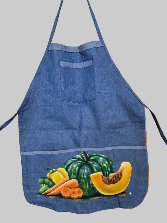 Apron Hand Painted
