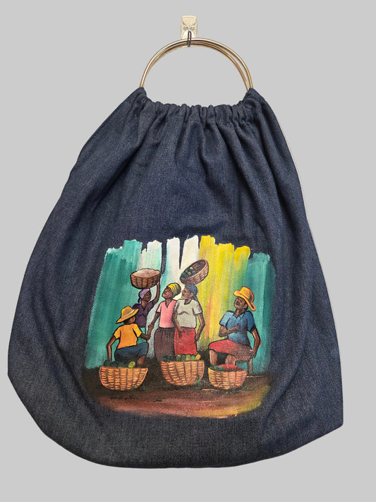 Hand-painted Handbag