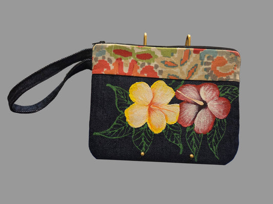 Clutch Hand Painted