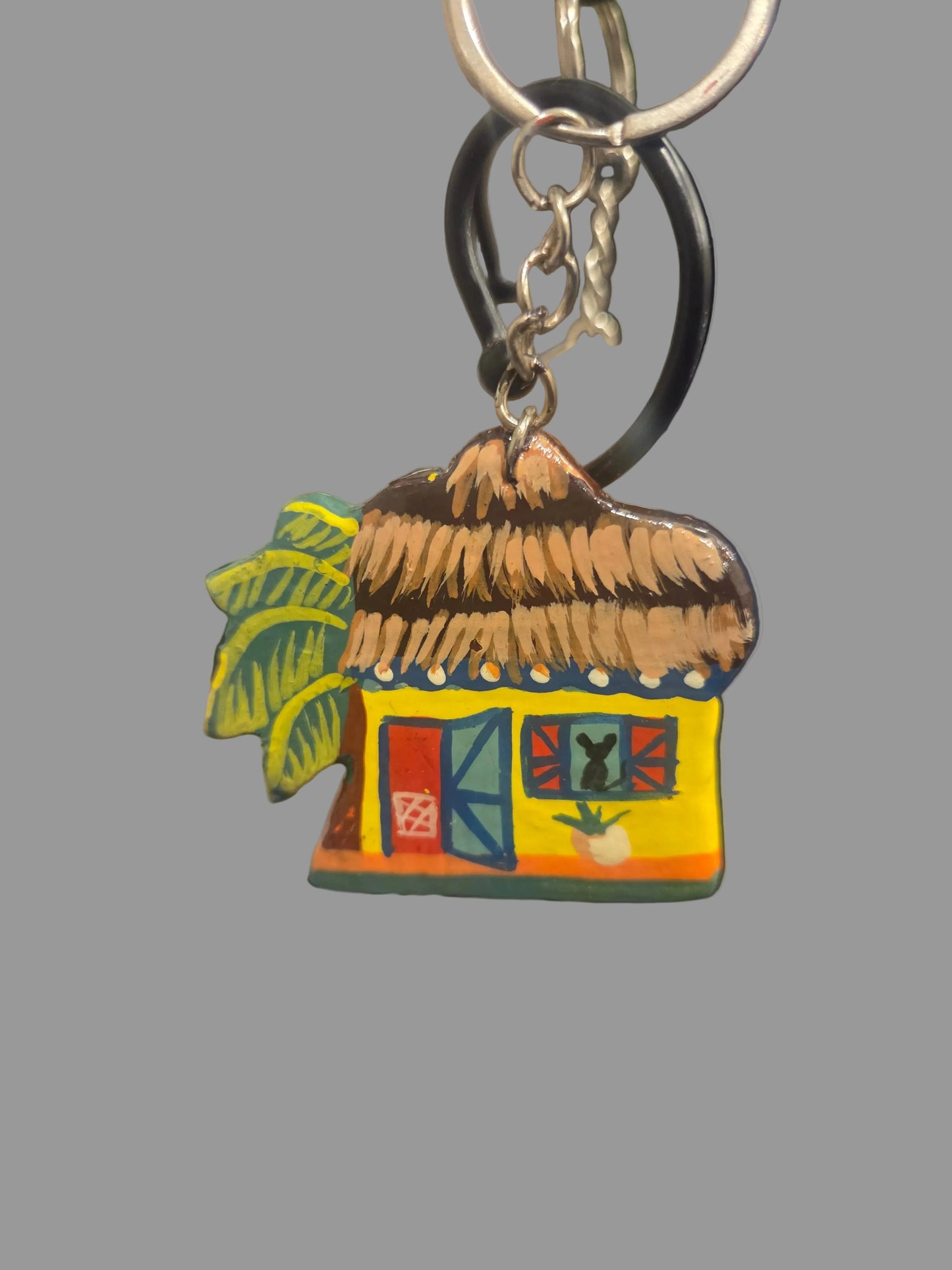 Keychains (Horn and Beaded Multicolor)