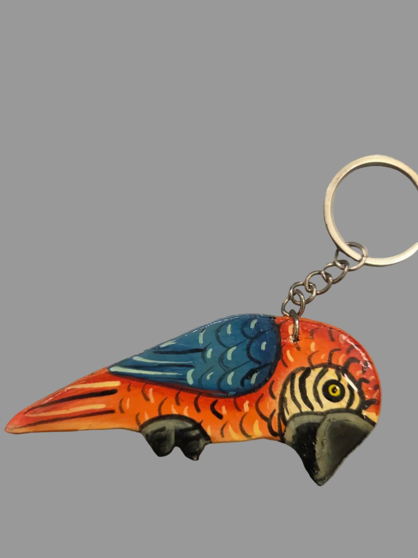 Keychains (Horn and Beaded Multicolor)